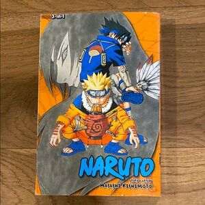 Naruto vol 7, 8 & 9